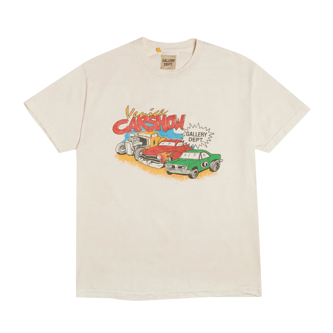 Gallery Dept. Ebay T-Shirt 'Cream' — XXS — Front View