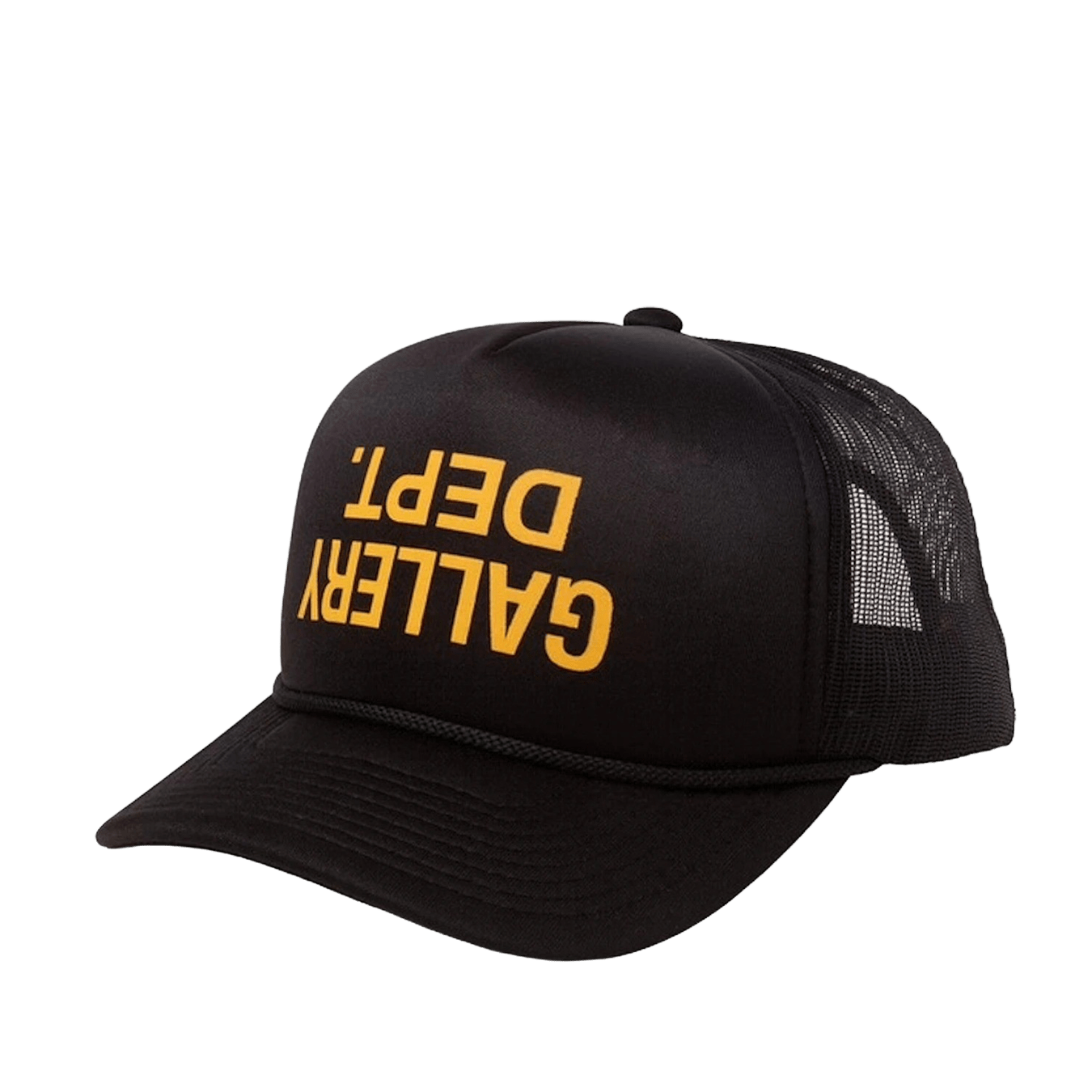 Gallery Dept. Fucked Up Trucker Hat 'Black' — Front View