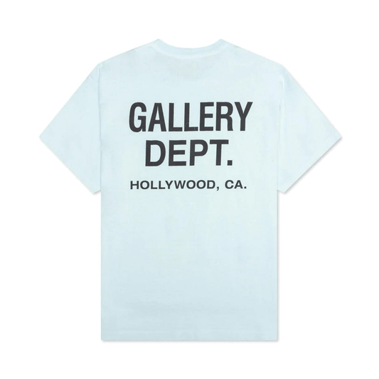 Gallery Dept. Souvenir T-shirt 'Baby Blue' — XXS — Side View