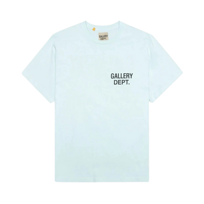 Gallery Dept. Souvenir T-shirt 'Baby Blue' — XXS — Front View