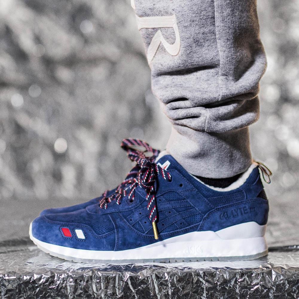 Kith x Moncler x Asics Gel Lyte 3 'Navy' — UK 3 | EU 36 | US 4 — Alternate View 8