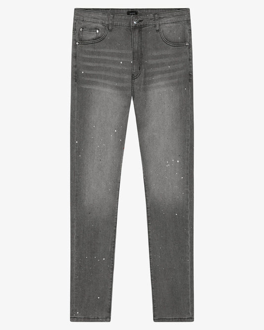 Magiri Graphite Slim Jeans 'Grey' — Grey — Size 28 — Front View