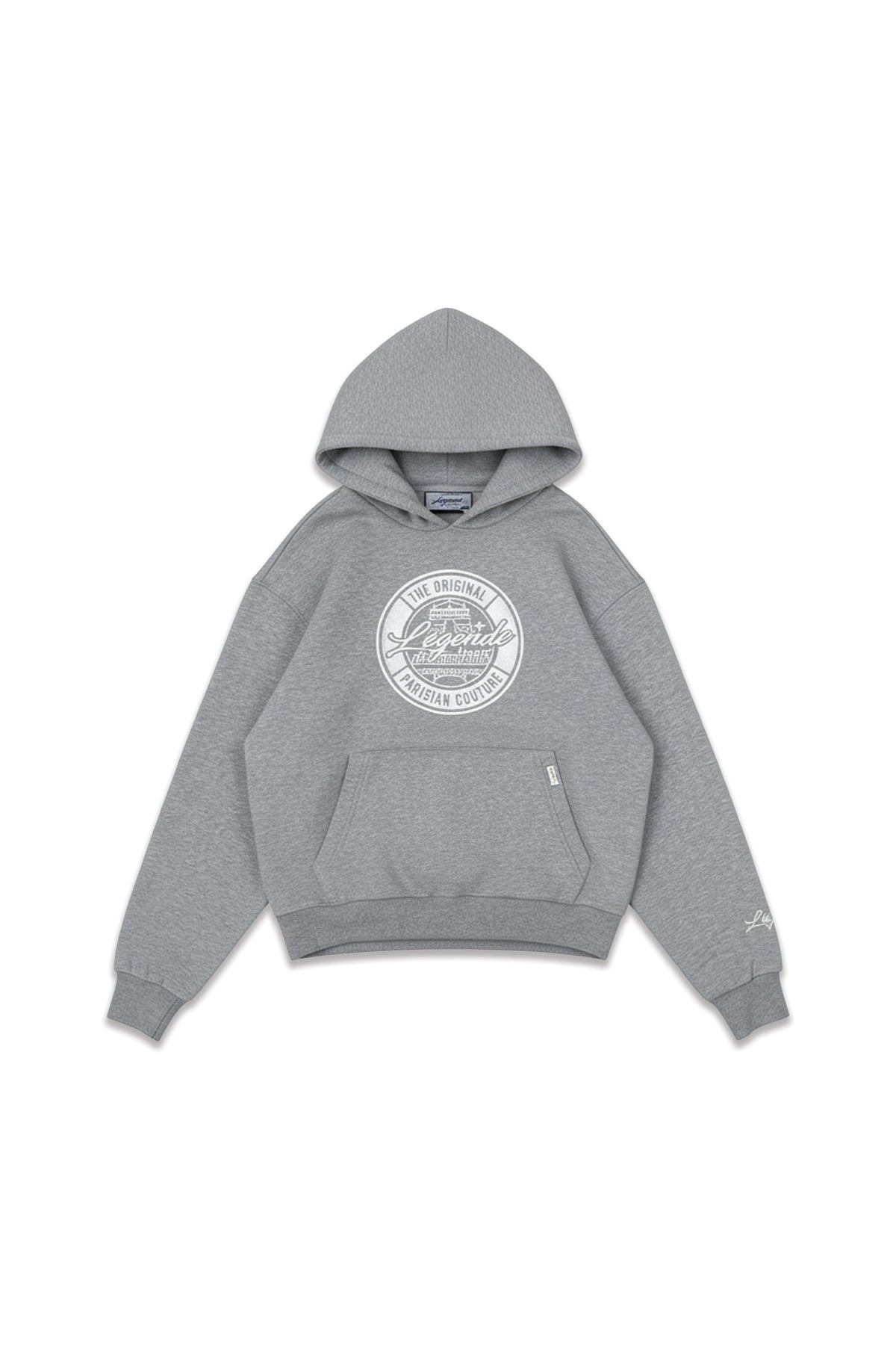 Legende Paris OG Hoodie - Grey — XS — Front View