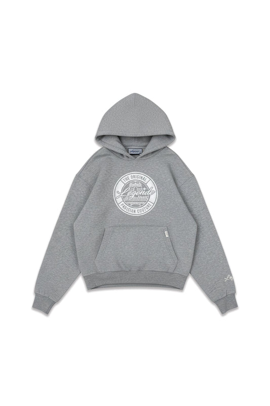 Legende Paris OG Hoodie - Grey — XS — Front View