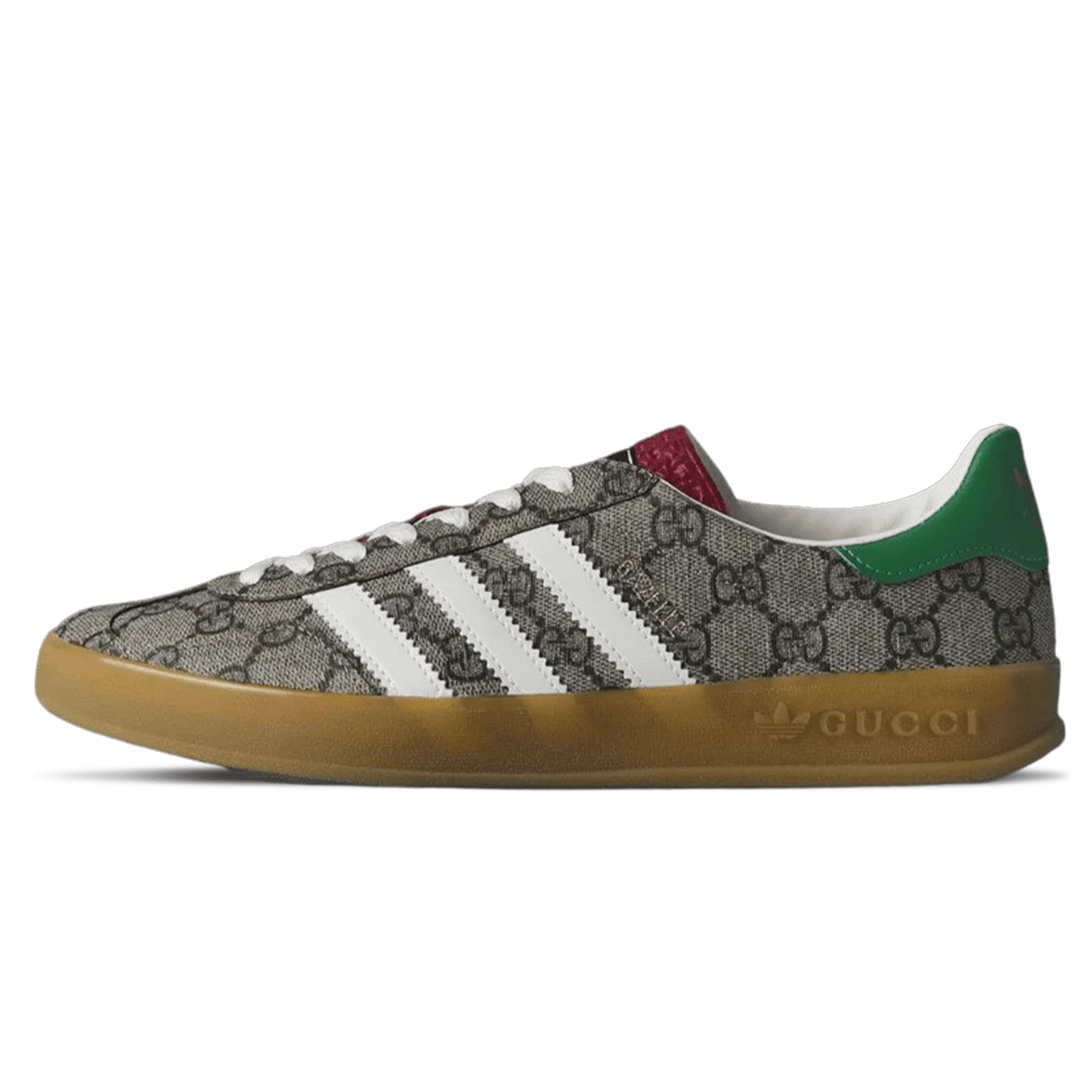 Gucci x Adidas Gazelle Wmns 'Beige GG Monogram' — UK 3.5 | EU 36 | US 4 — Front View