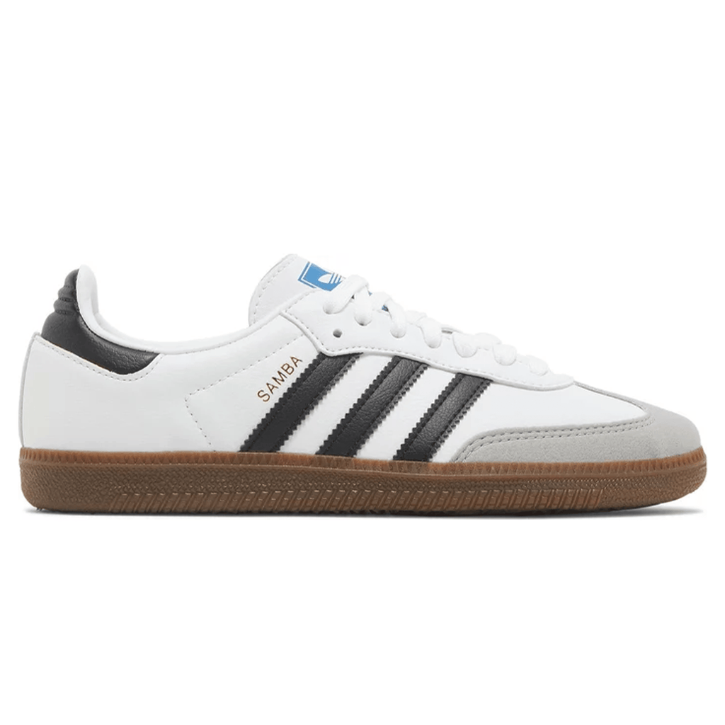 adidas Samba Vegan 'White Gum' — UK 3.5 | EU 36 | US 4 — Side View