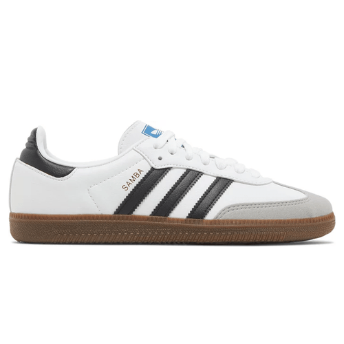 adidas Samba Vegan 'White Gum' — UK 3.5 | EU 36 | US 4 — Side View