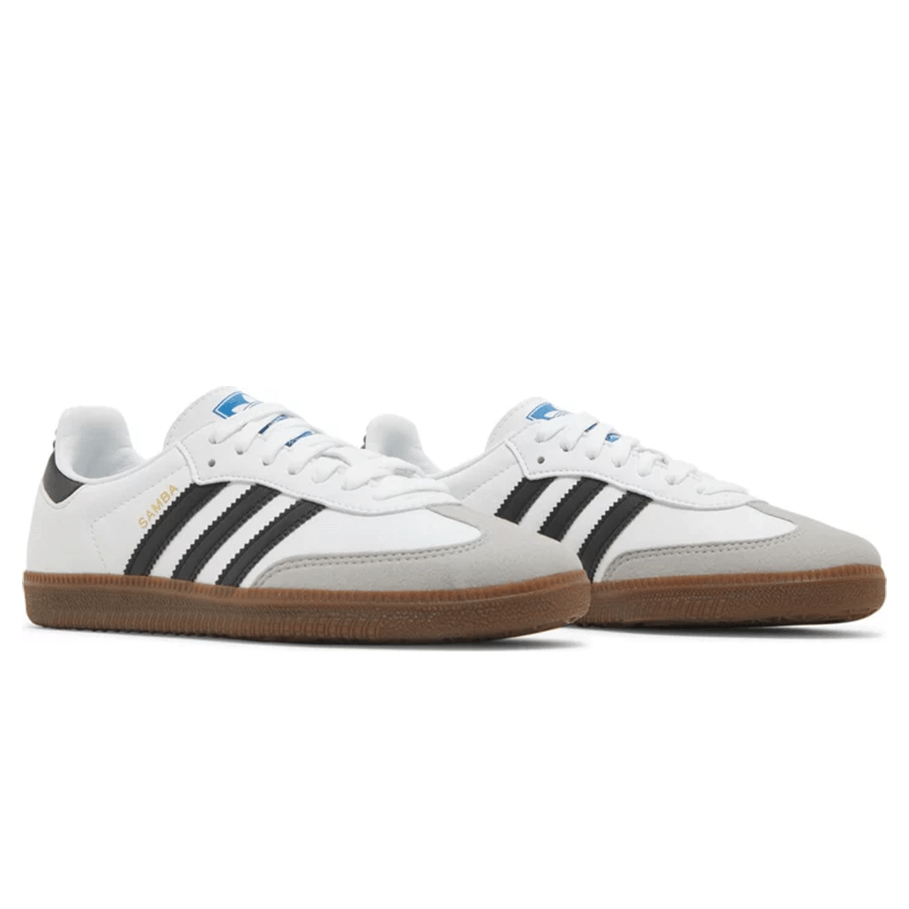 adidas Samba Vegan 'White Gum' — UK 3.5 | EU 36 | US 4 — Back View