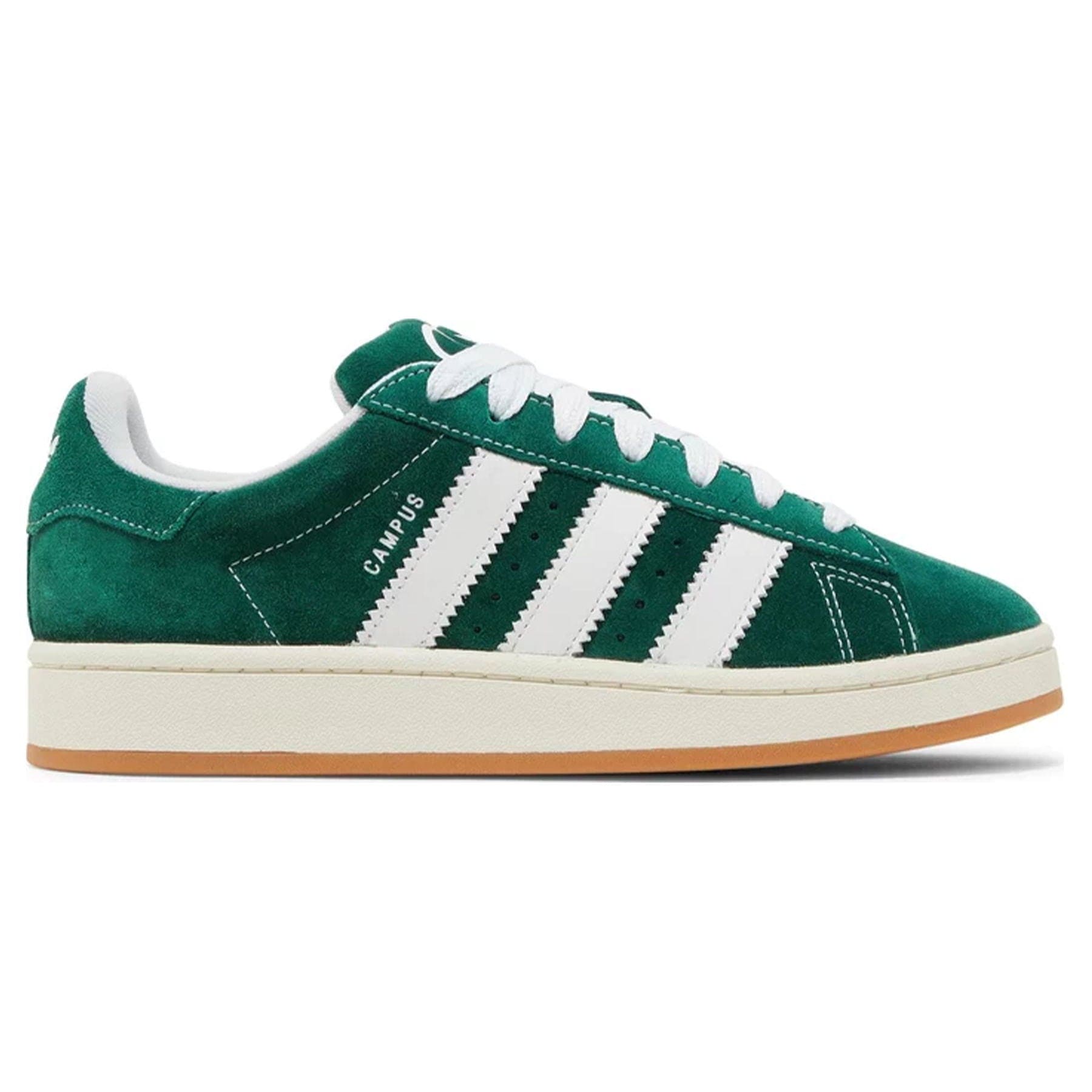 adidas Campus 00s 'Dark Green Gum' — UK 3.5 | EU 36 | US 4 — Side View