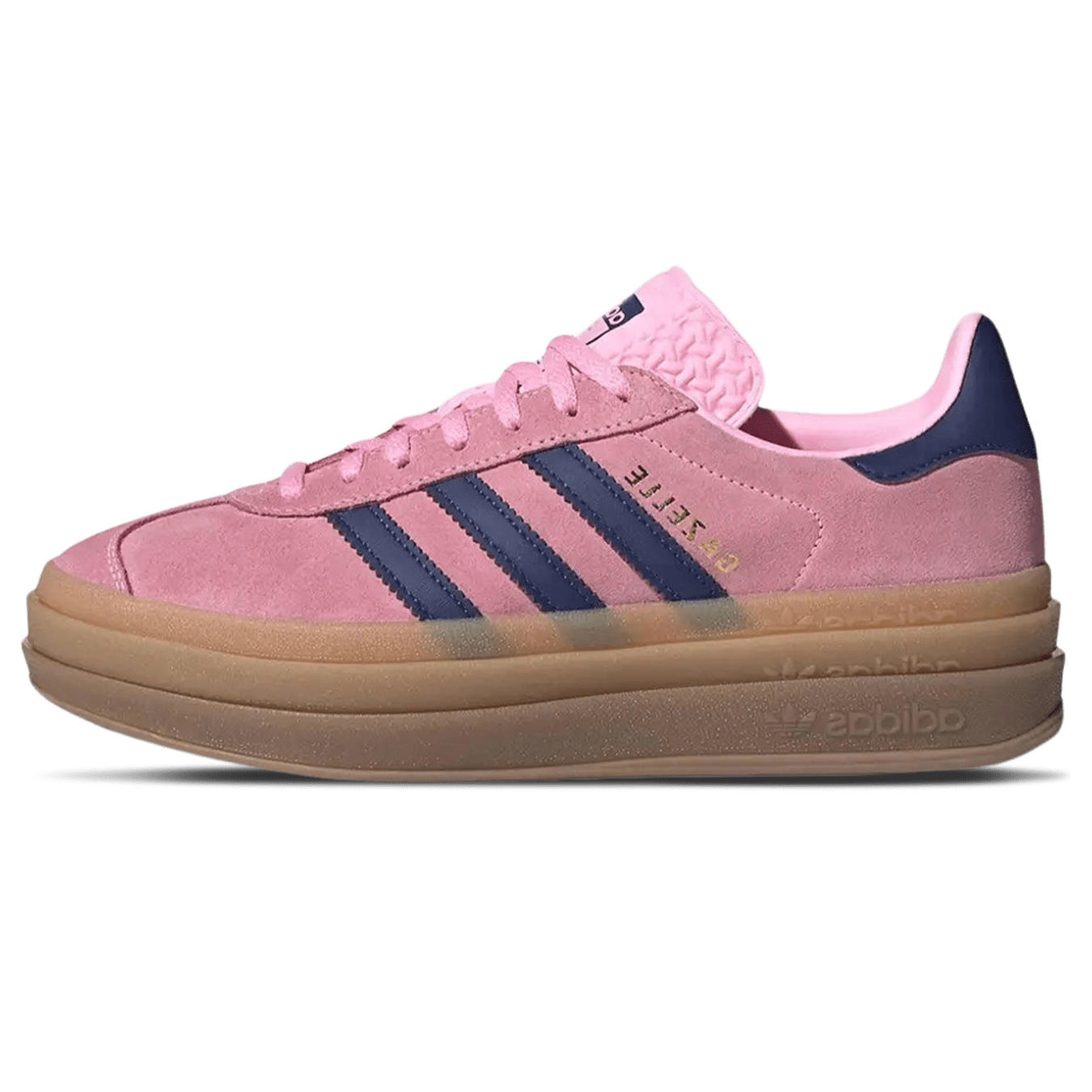 adidas Gazelle Bold Wmns 'Pink Glow Gum' — UK 3.5 | EU 36 | US 4 — Front View