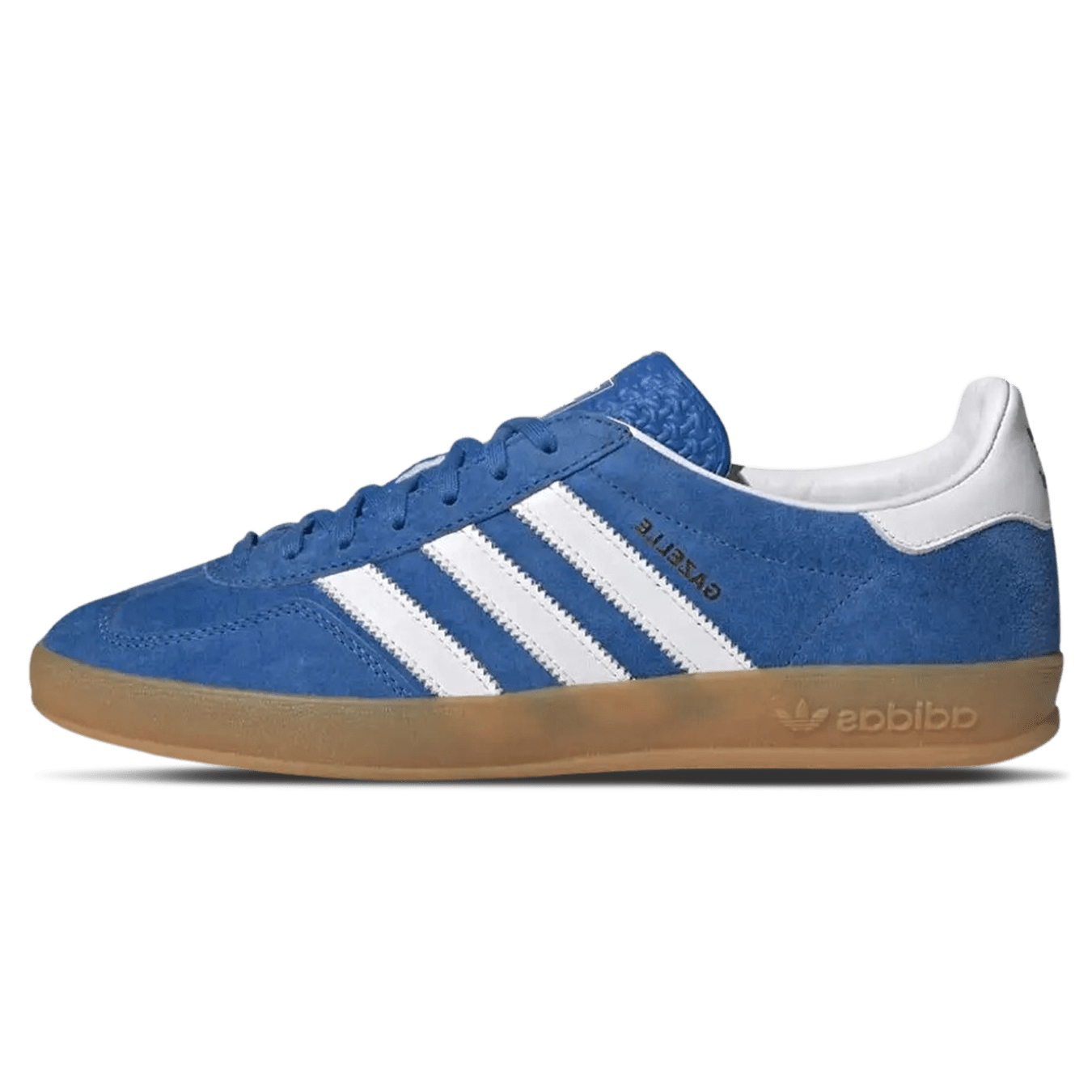 Adidas Gazelle Indoor 'Blue Bird Gum' — UK 3.5 | EU 36 | US 4 — Front View