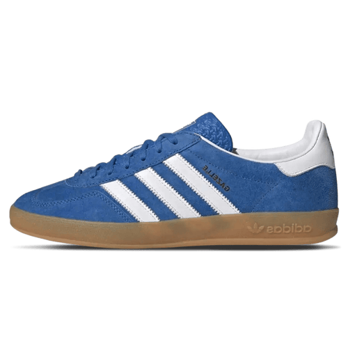 Adidas Gazelle Indoor 'Blue Bird Gum' — UK 3.5 | EU 36 | US 4 — Front View