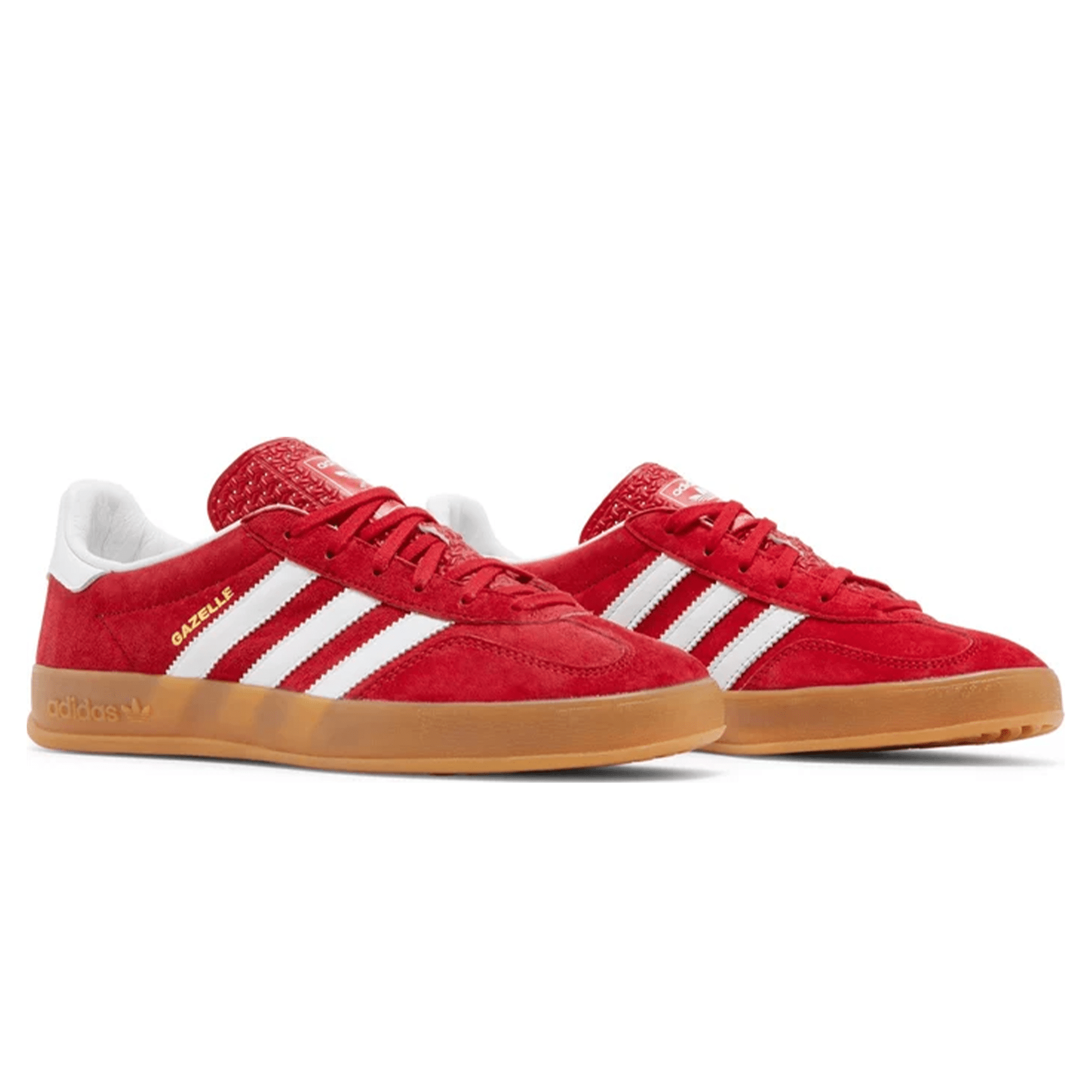 Adidas Gazelle Indoor 'Scarlet Gum' — UK 3.5 | EU 36 | US 4 — Back View