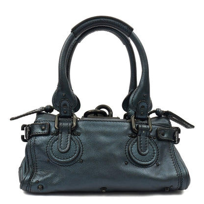 Chloe Shoulder Bag Paddington - Small in Metallic, Leather — Alternate View 17