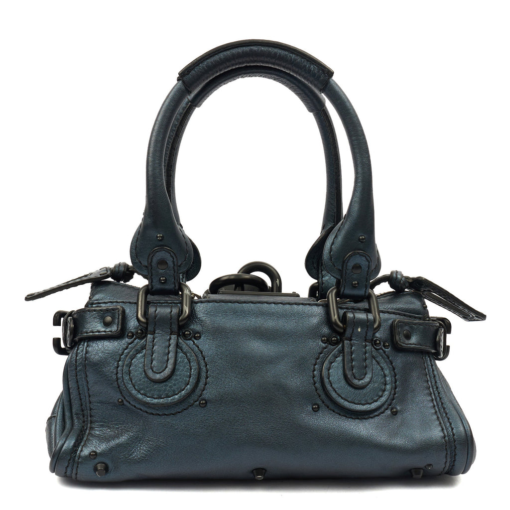 Chloe Shoulder Bag Paddington - Small in Metallic, Leather — Alternate View 11