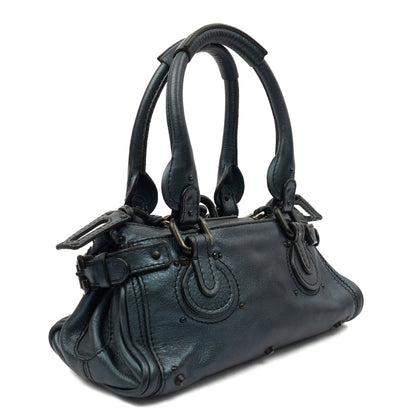 Chloe Shoulder Bag Paddington - Small in Metallic, Leather — Alternate View 16