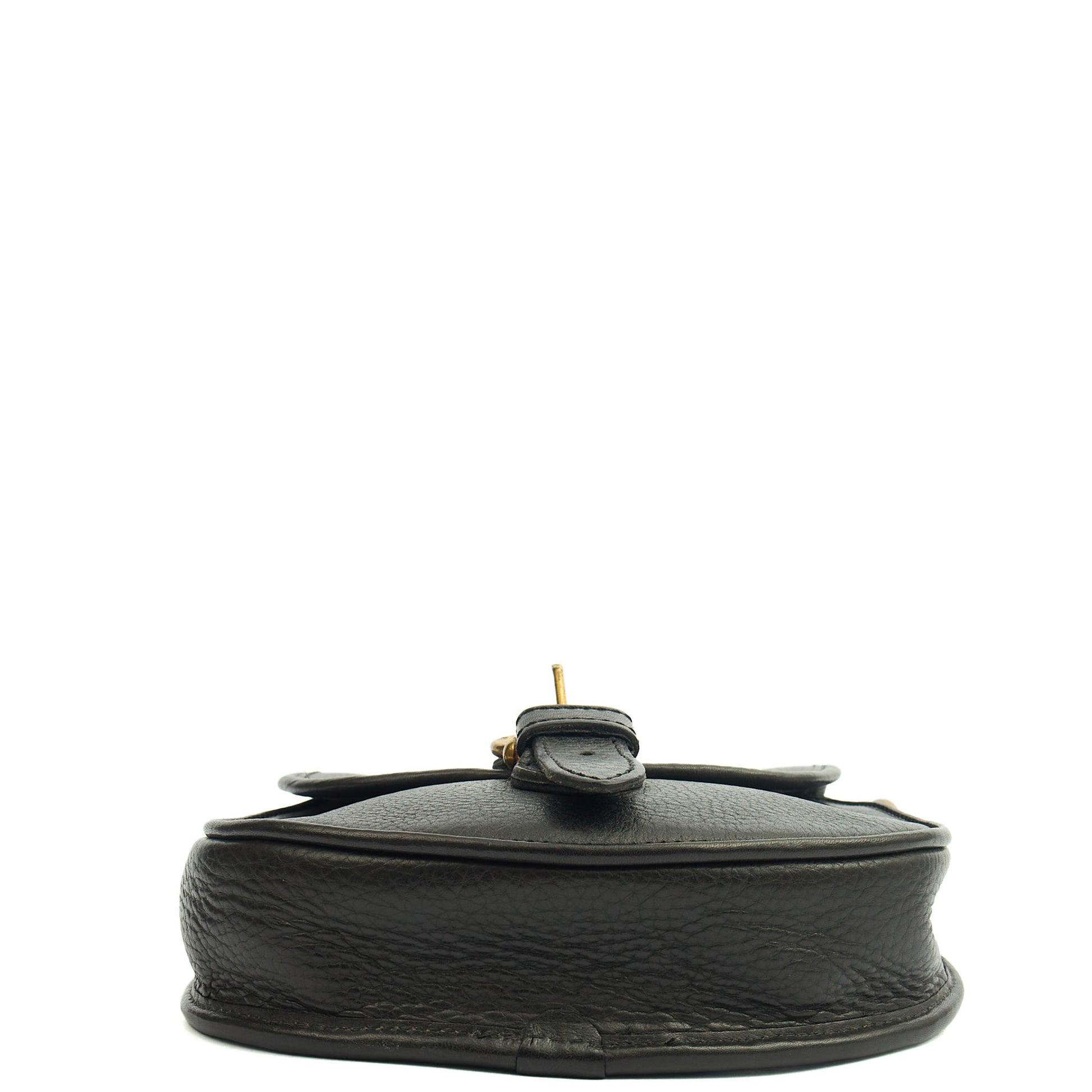 Mulberry Cross Body Vintage Messenger in Black, Calfskin Leather — Top View