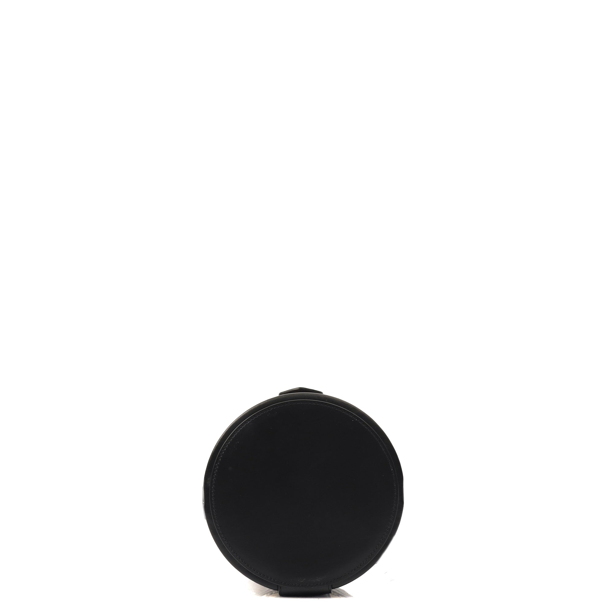 Celine Shoulder Bag Triomphe Oval Crossbody in Black, Fabric — Alternate View 11