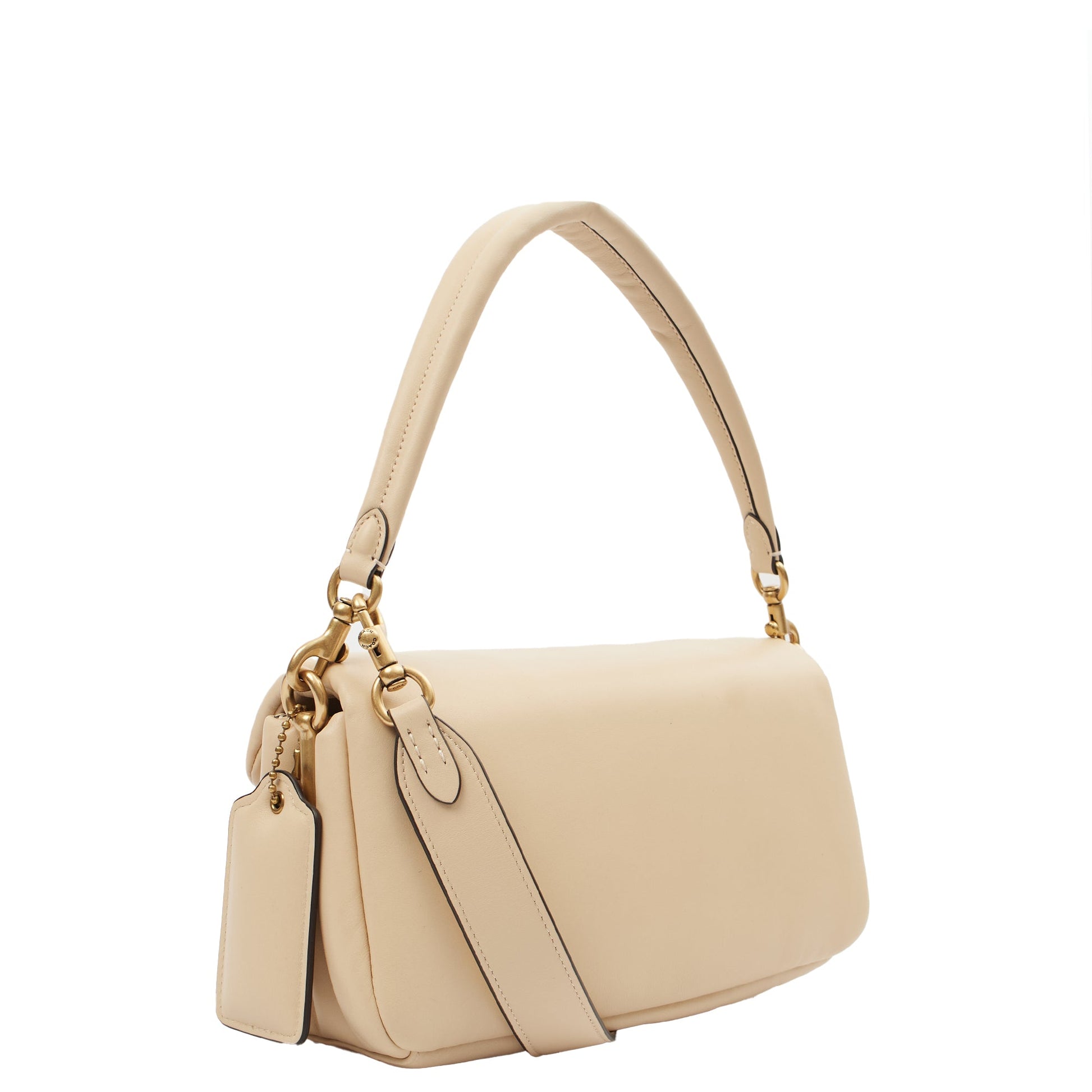 Coach Cross Body Pillow Tabby in Neutral, Leather — Alternate View 9
