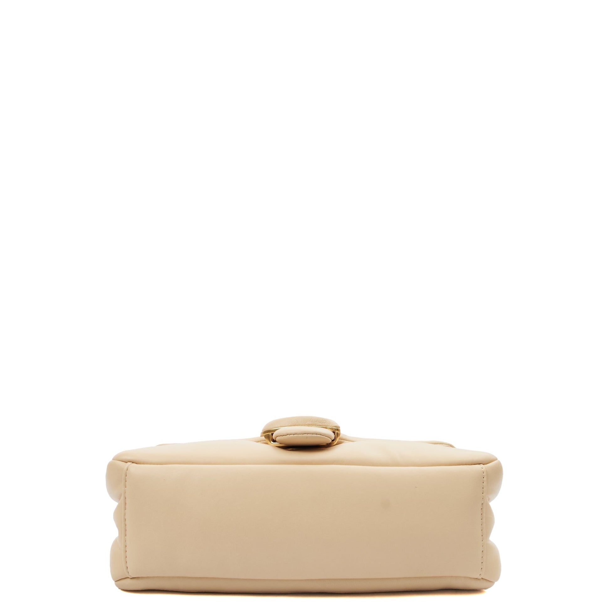 Coach Cross Body Pillow Tabby in Neutral, Leather — Top View