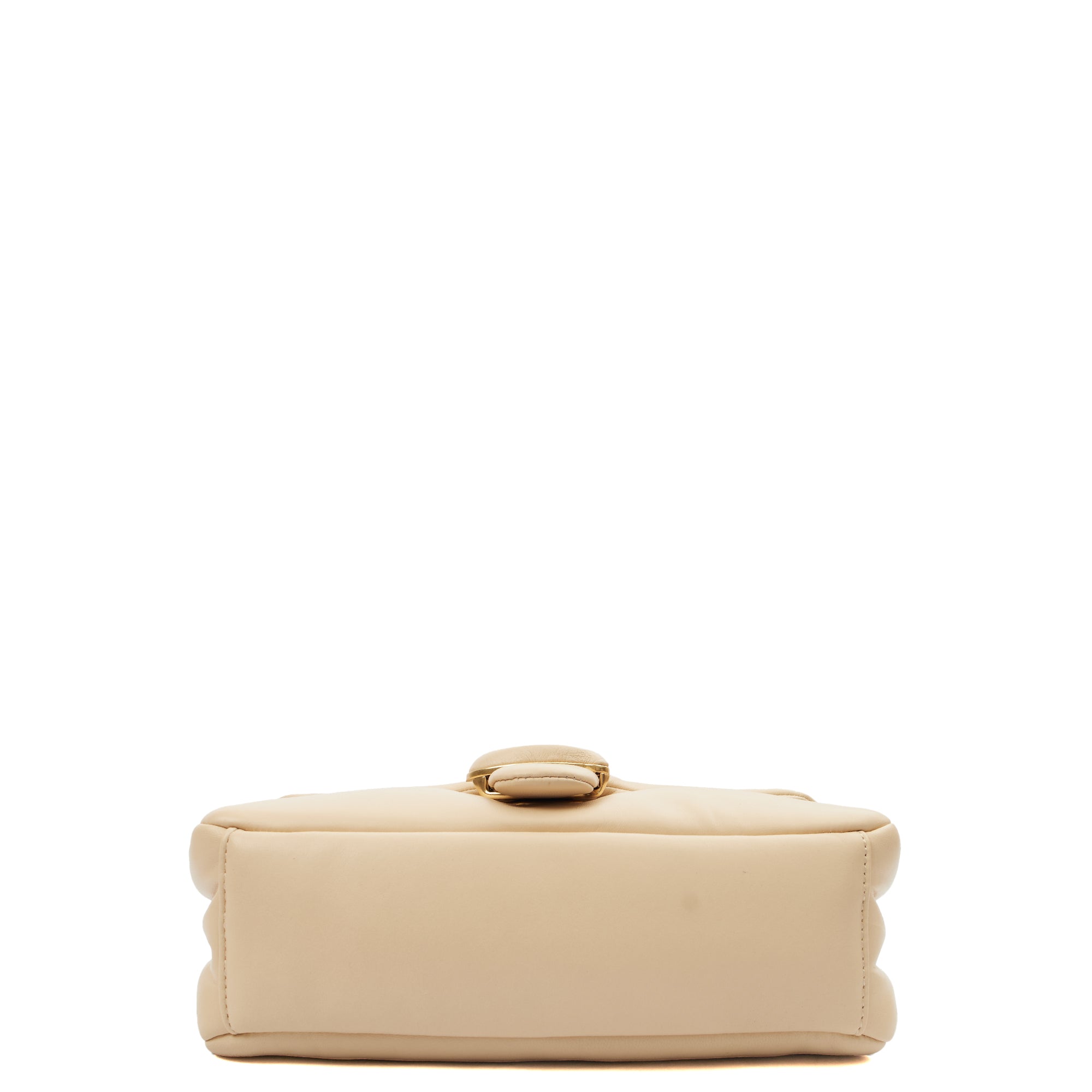 Coach Cross Body Pillow Tabby in Neutral, Leather — Top View
