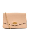Mulberry Cross Body Darley in Rose Water, Calfskin Leather — Front View