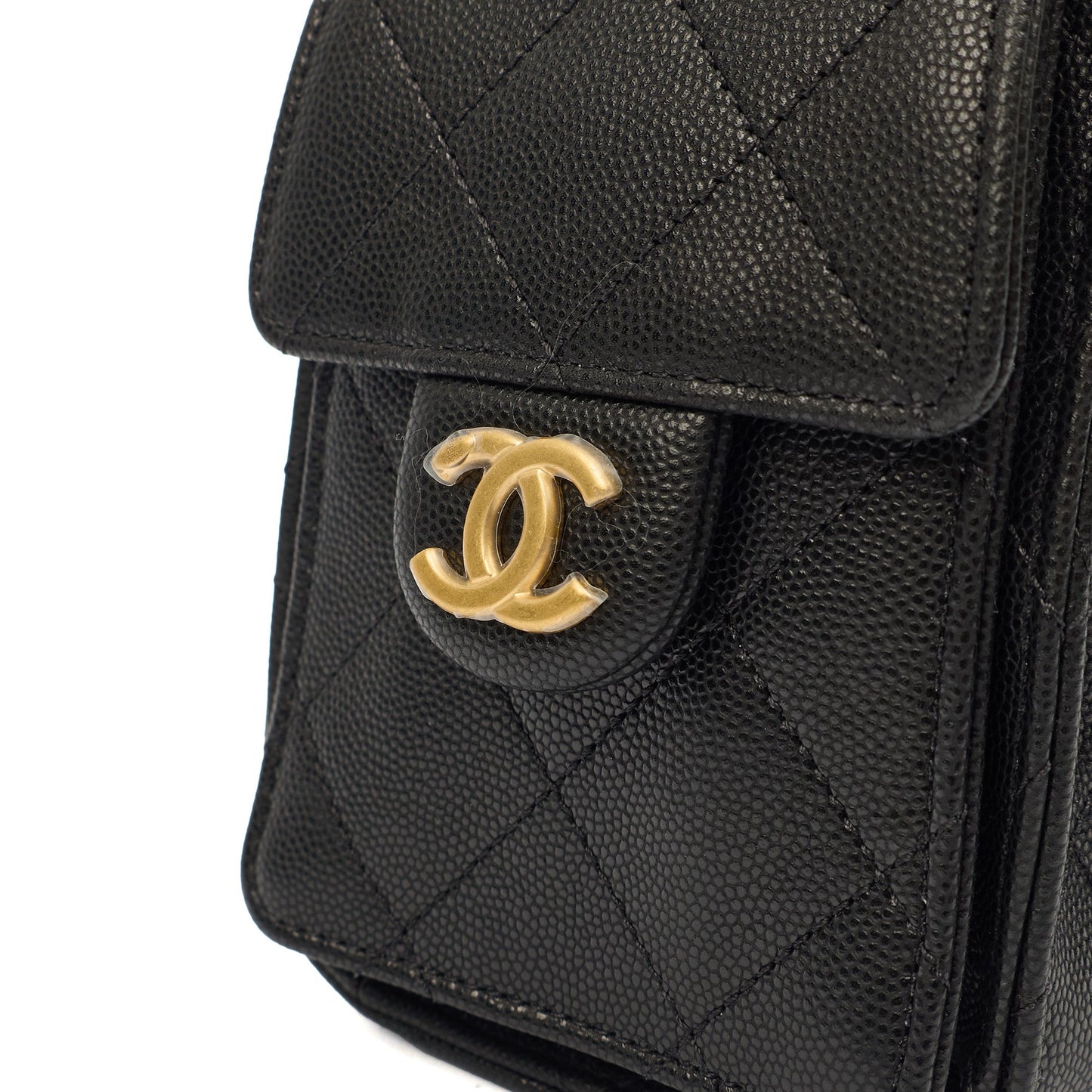 Chanel Shoulder Bag Chanel 25 in Black, Calfskin Leather — Alternate View 20