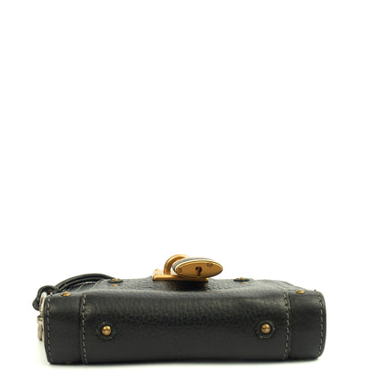 Chloe Wallet Paddington Wallet in Black, Calfskin Leather — Alternate View 11