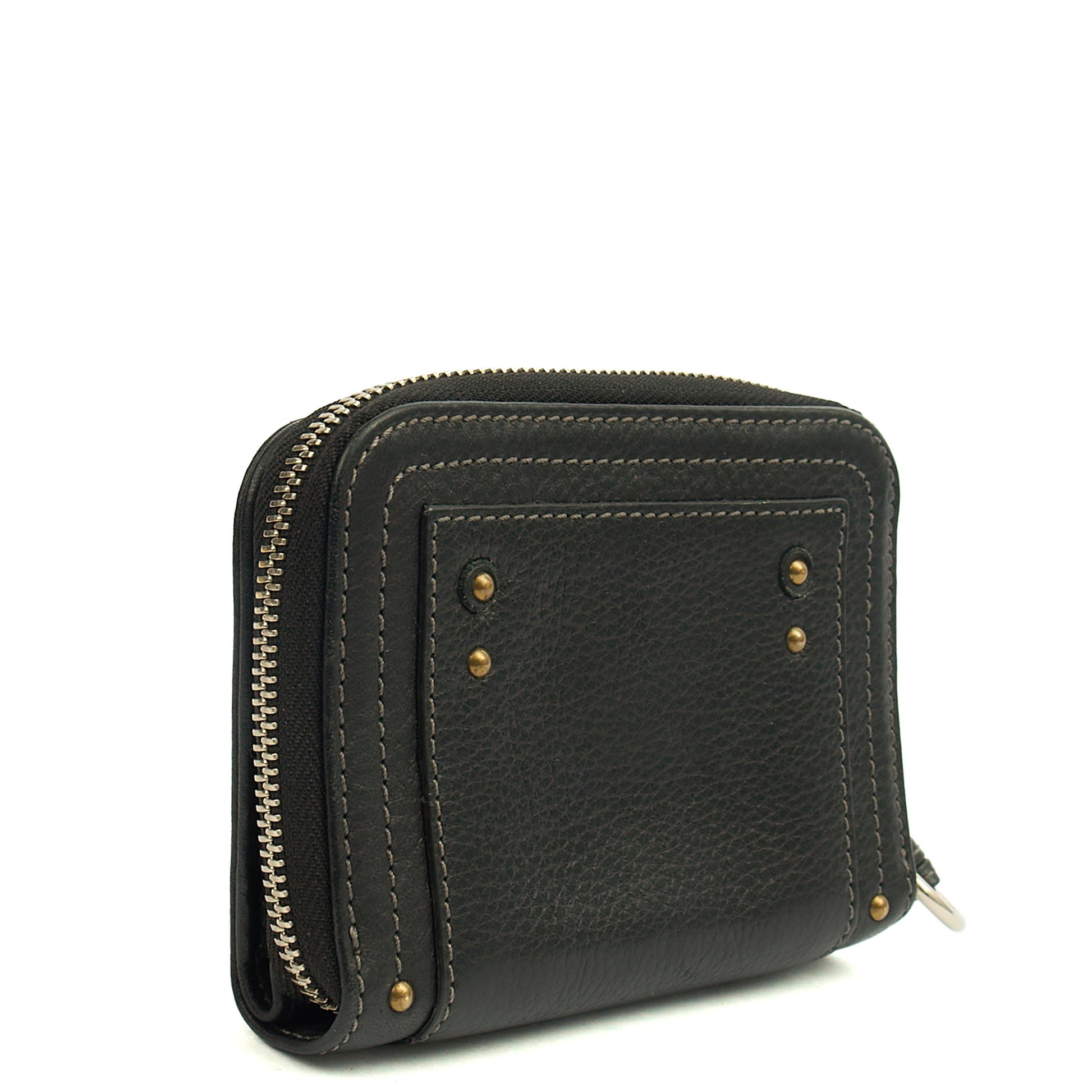 Chloe Wallet Paddington Wallet in Black, Calfskin Leather — Alternate View 15