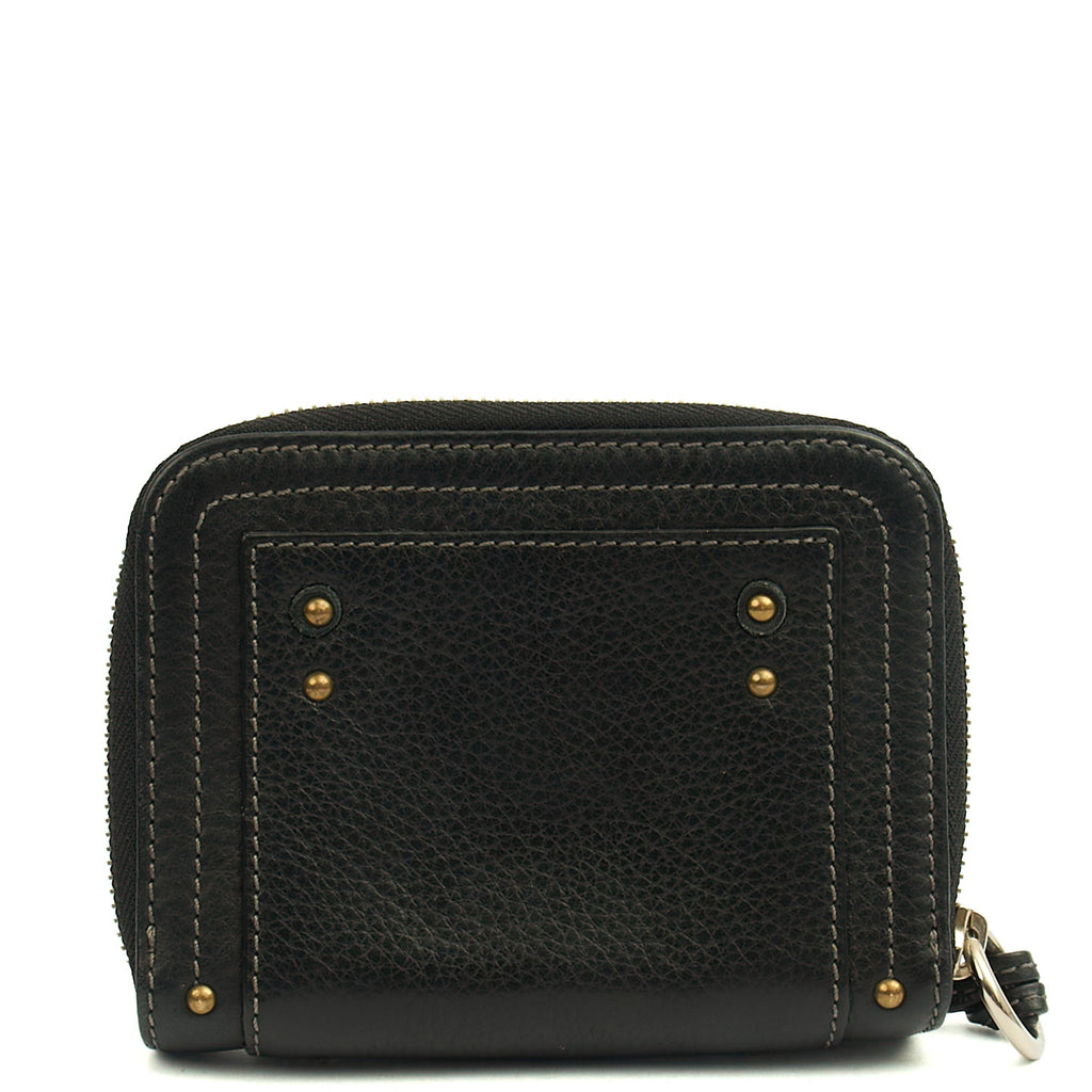 Chloe Wallet Paddington Wallet in Black, Calfskin Leather — Alternate View 10