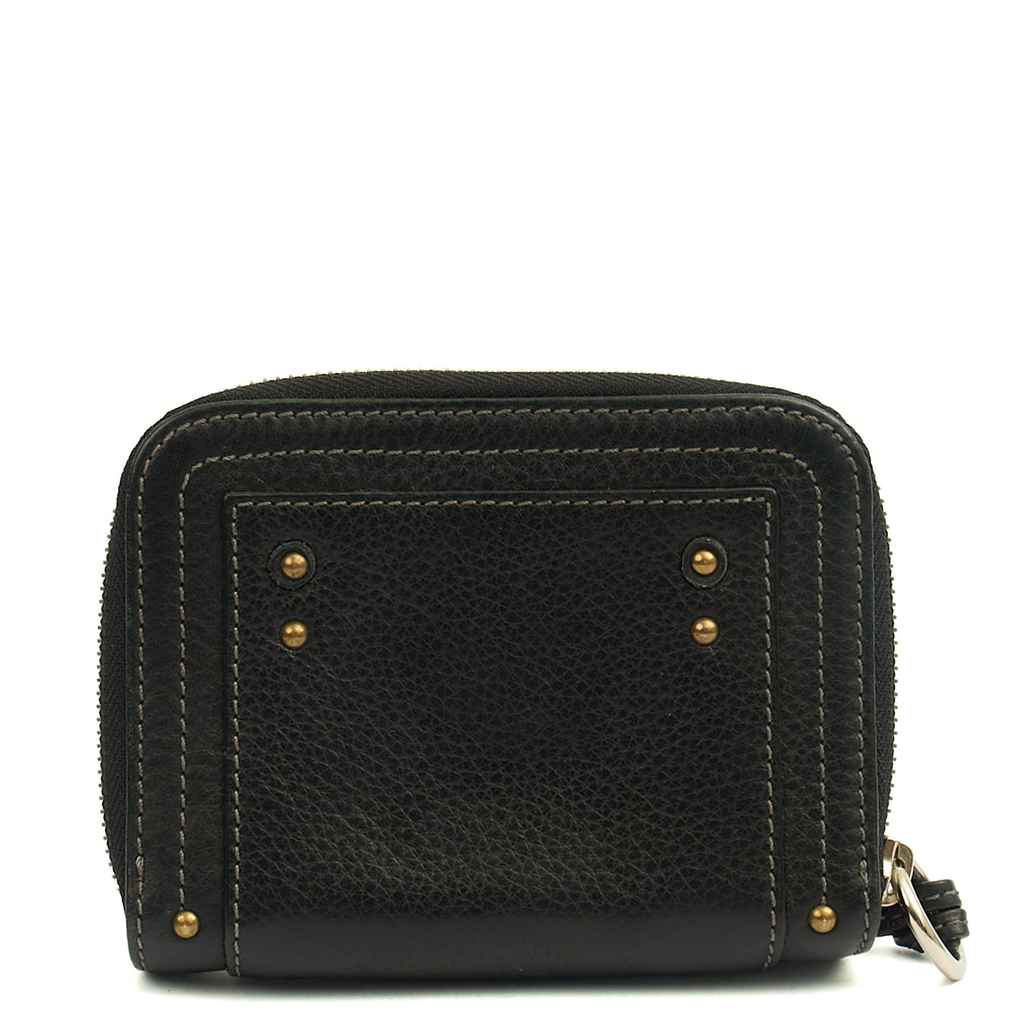 Chloe Wallet Paddington Wallet in Black, Calfskin Leather — Alternate View 10