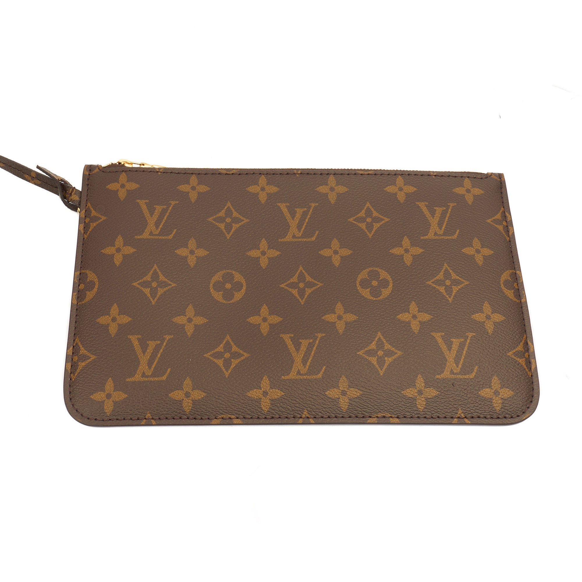 Louis Vuitton Tote Neverfull MM in Black, Leather — Alternate View 9