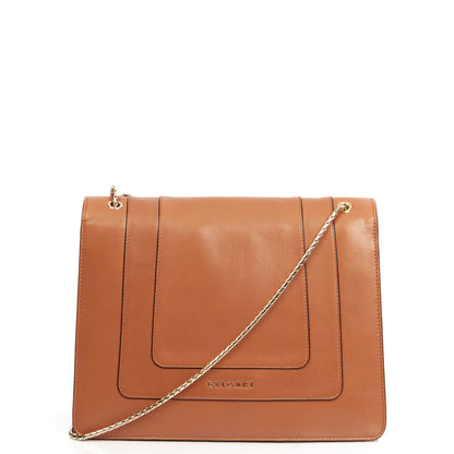 Bulgari Shoulder Bag Serpenti Forever Crossbody in Brown, Leather — Alternate View 12