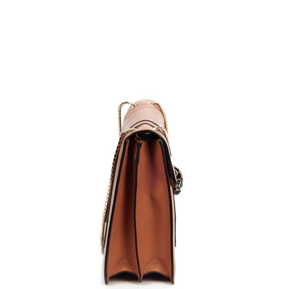 Bulgari Shoulder Bag Serpenti Forever Crossbody in Brown, Leather — Alternate View 11