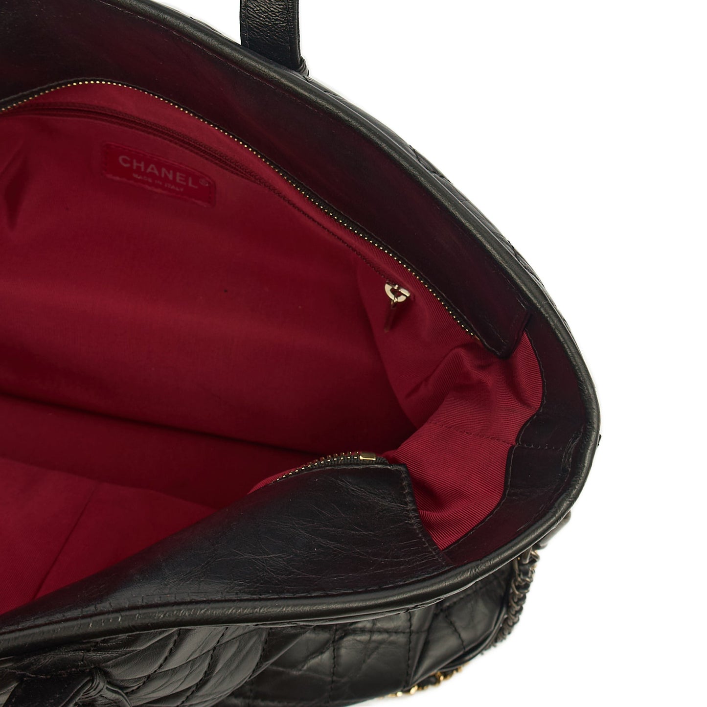 Chanel Shoulder Bag Gabrielle Hobo - Large in Black, Leather — Alternate View 9