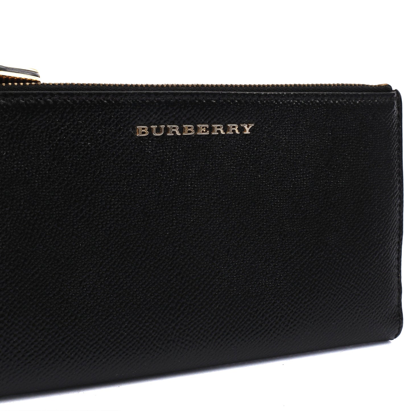 Burberry Purse Wallet in Black, Leather — Alternate View 10