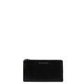Burberry Purse Wallet in Black, Leather — Front View