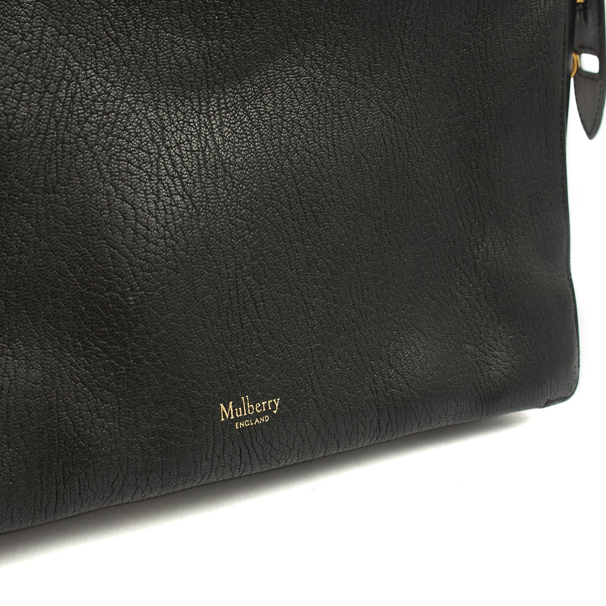 Mulberry Tote Chester in Black, Calfskin Leather — Alternate View 12