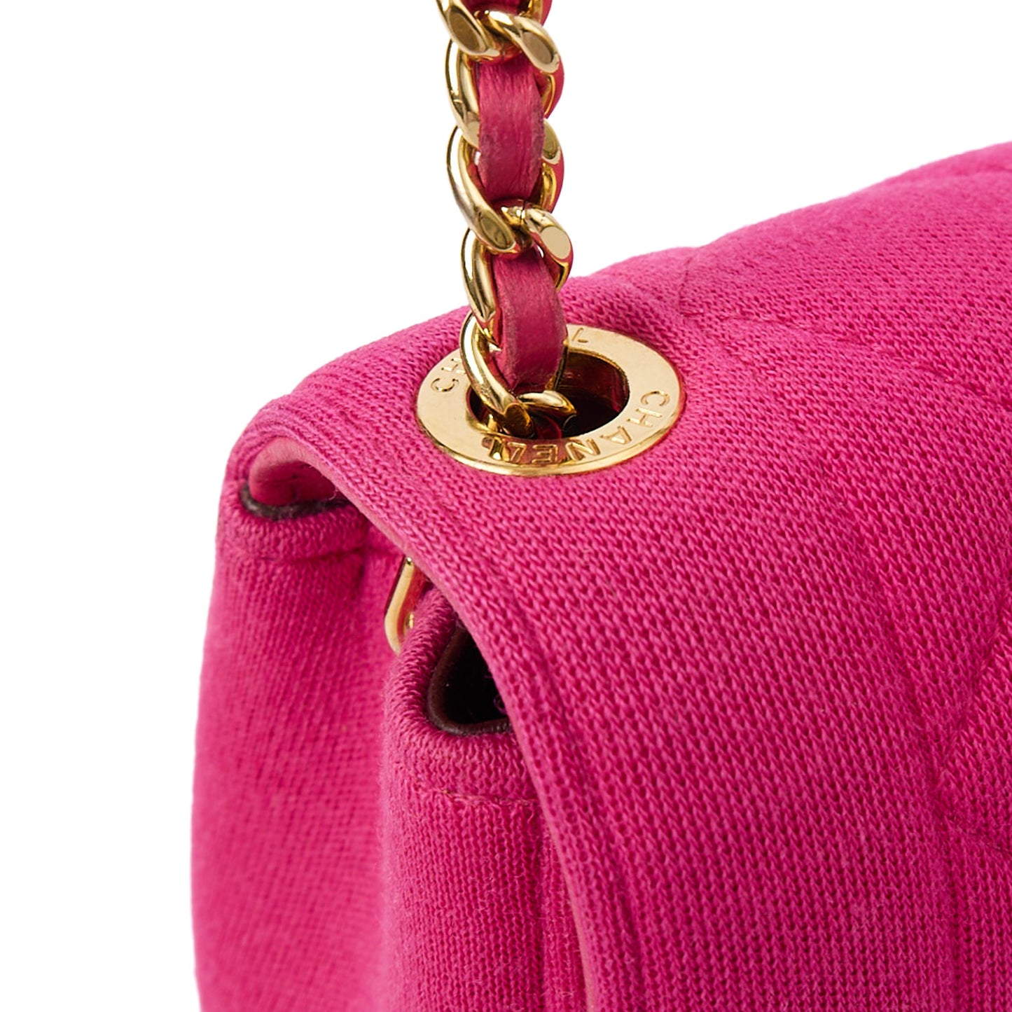 Chanel Shoulder Bag Chic With Me in Pink, Fabric — Alternate View 17