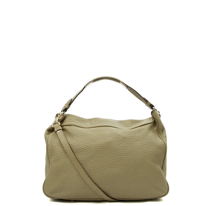 Mulberry Satchel Evelina Satchel in Green, Calfskin Leather — Alternate View 9