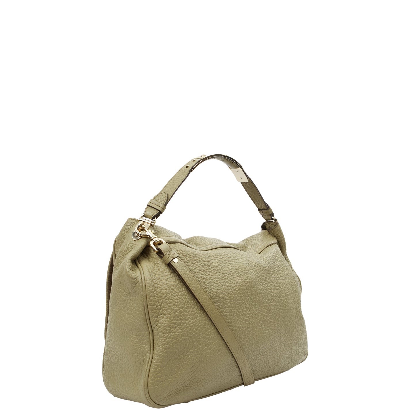 Mulberry Satchel Evelina Satchel in Green, Calfskin Leather — Alternate View 8