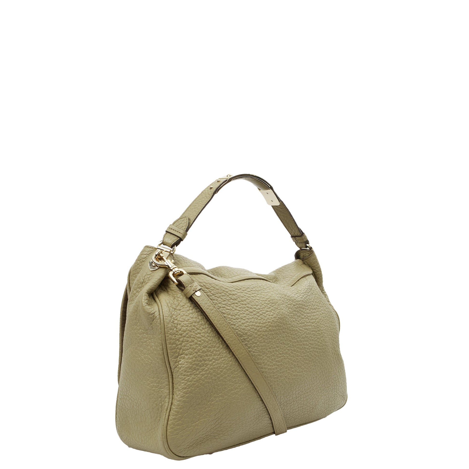 Mulberry Satchel Evelina Satchel in Green, Calfskin Leather — Alternate View 8