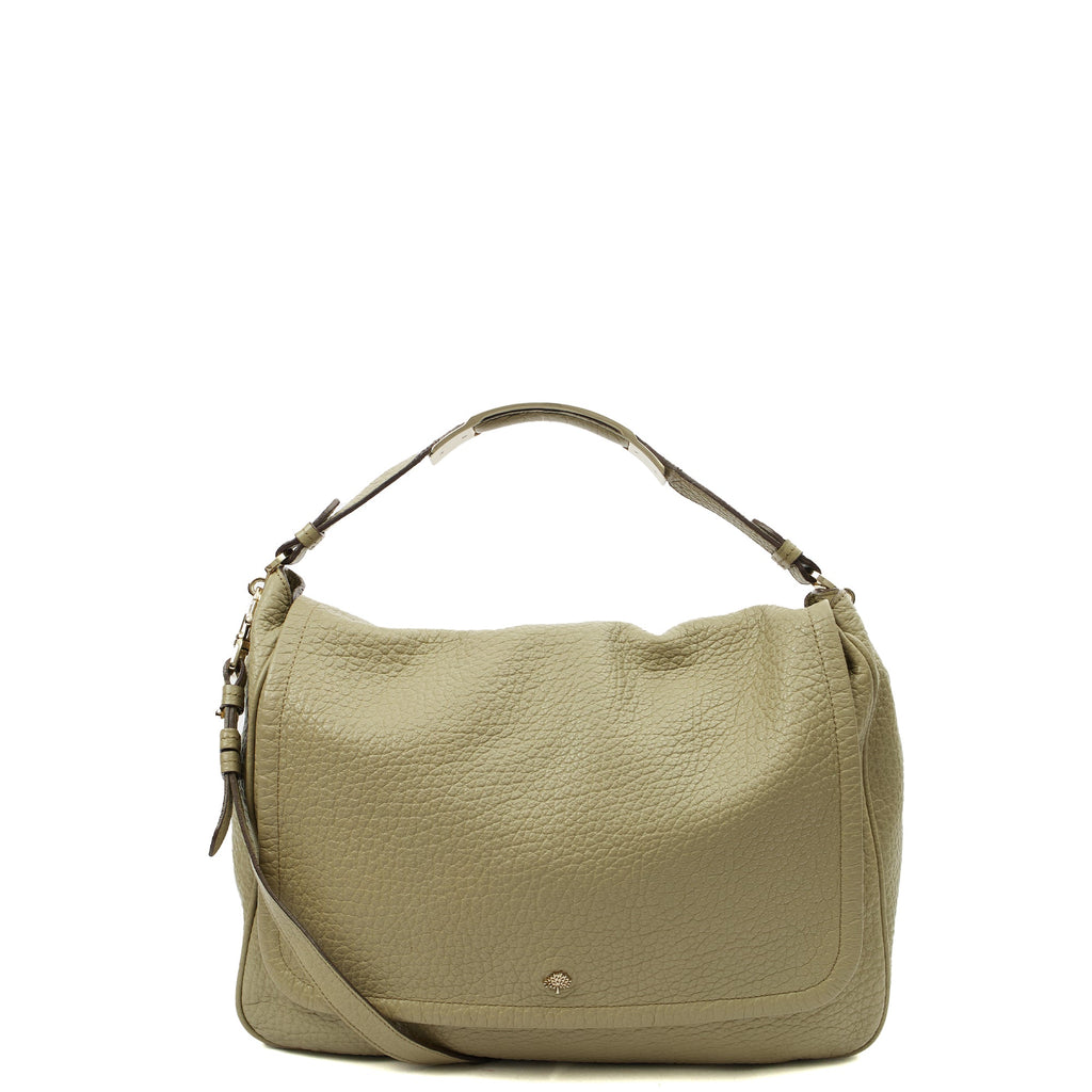 Mulberry Satchel Evelina Satchel in Green, Calfskin Leather — Alternate View 7