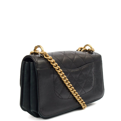 Chanel Shoulder Bag Shoulder Bag in Black, Lambskin Leather — Alternate View 13