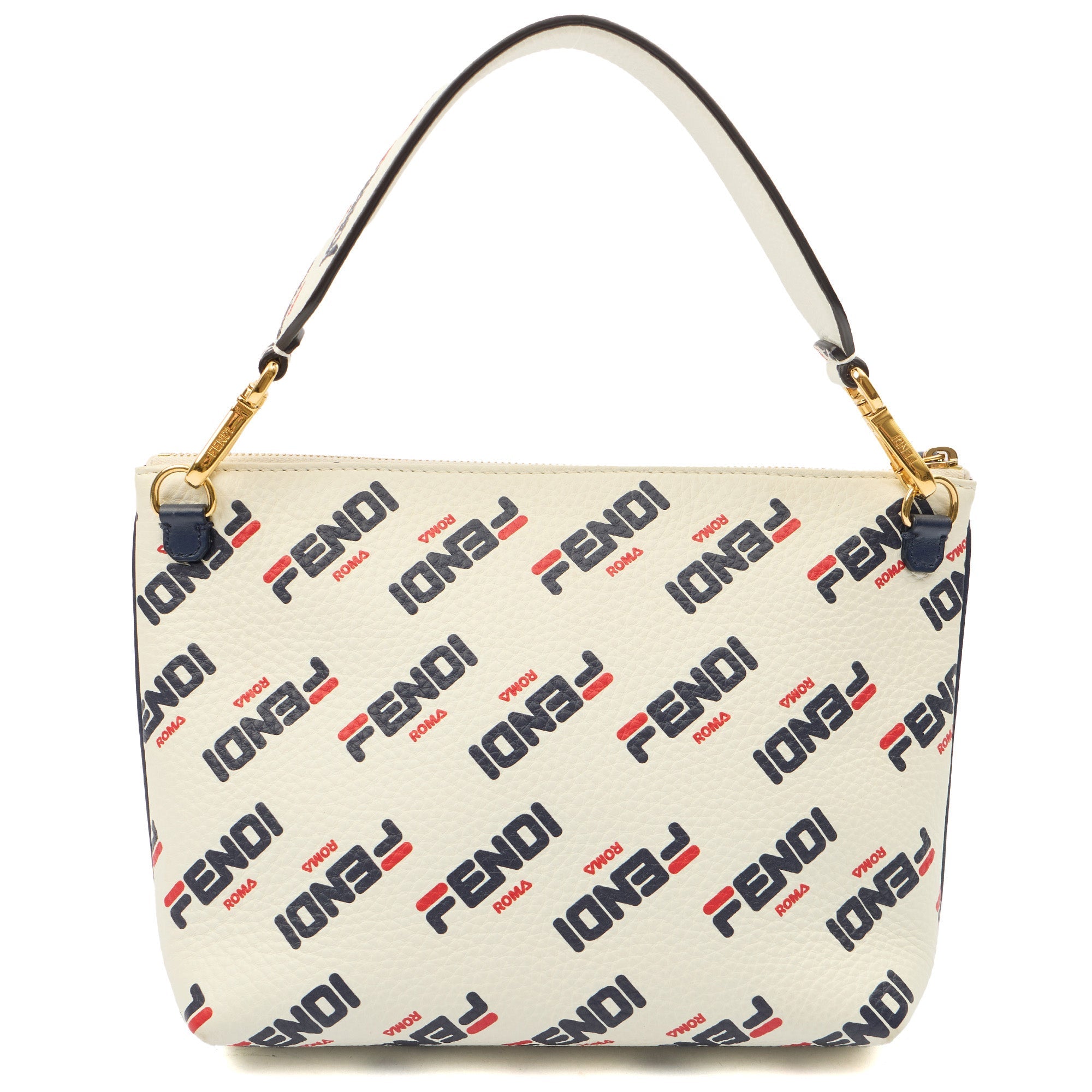 Fendi Shoulder Bag Fendi x FILA Mania in Print, Leather — Alternate View 15