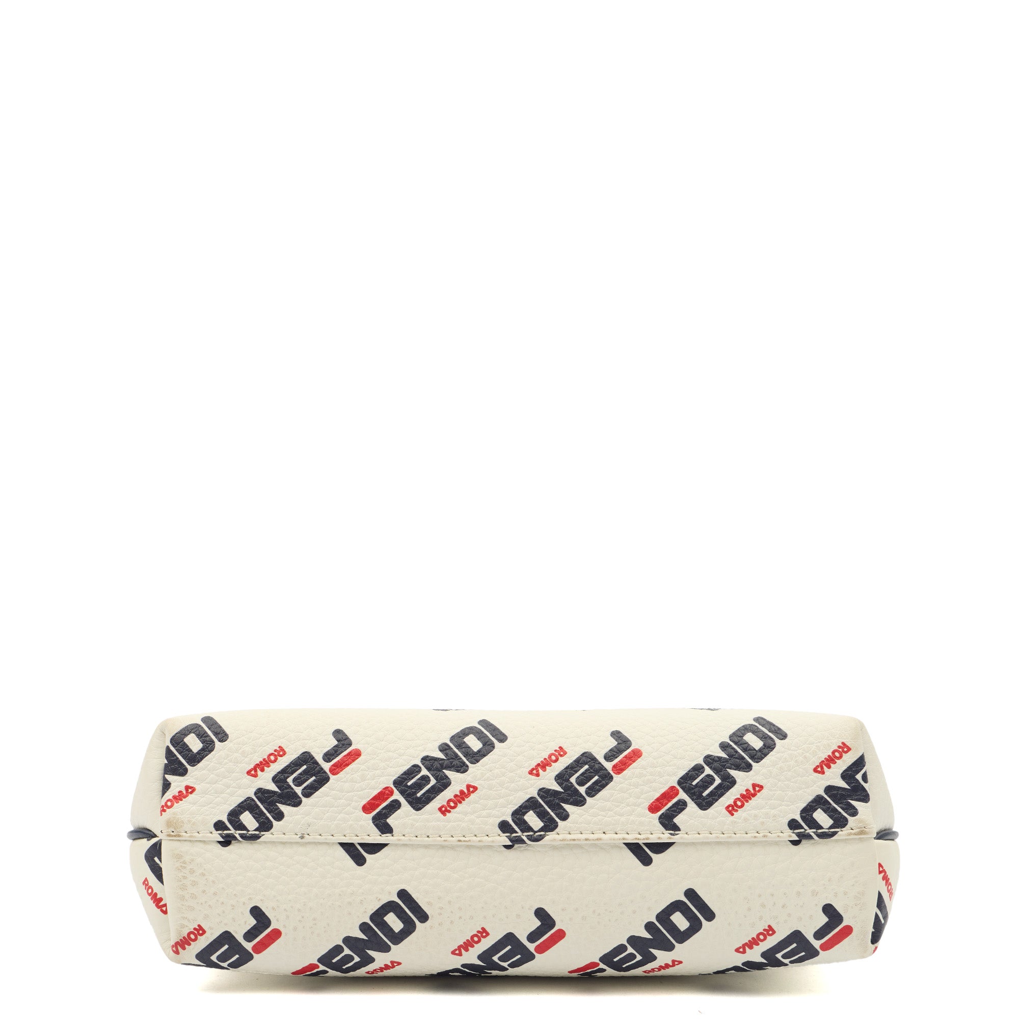 Fendi Shoulder Bag Fendi x FILA Mania in Print, Leather — Top View