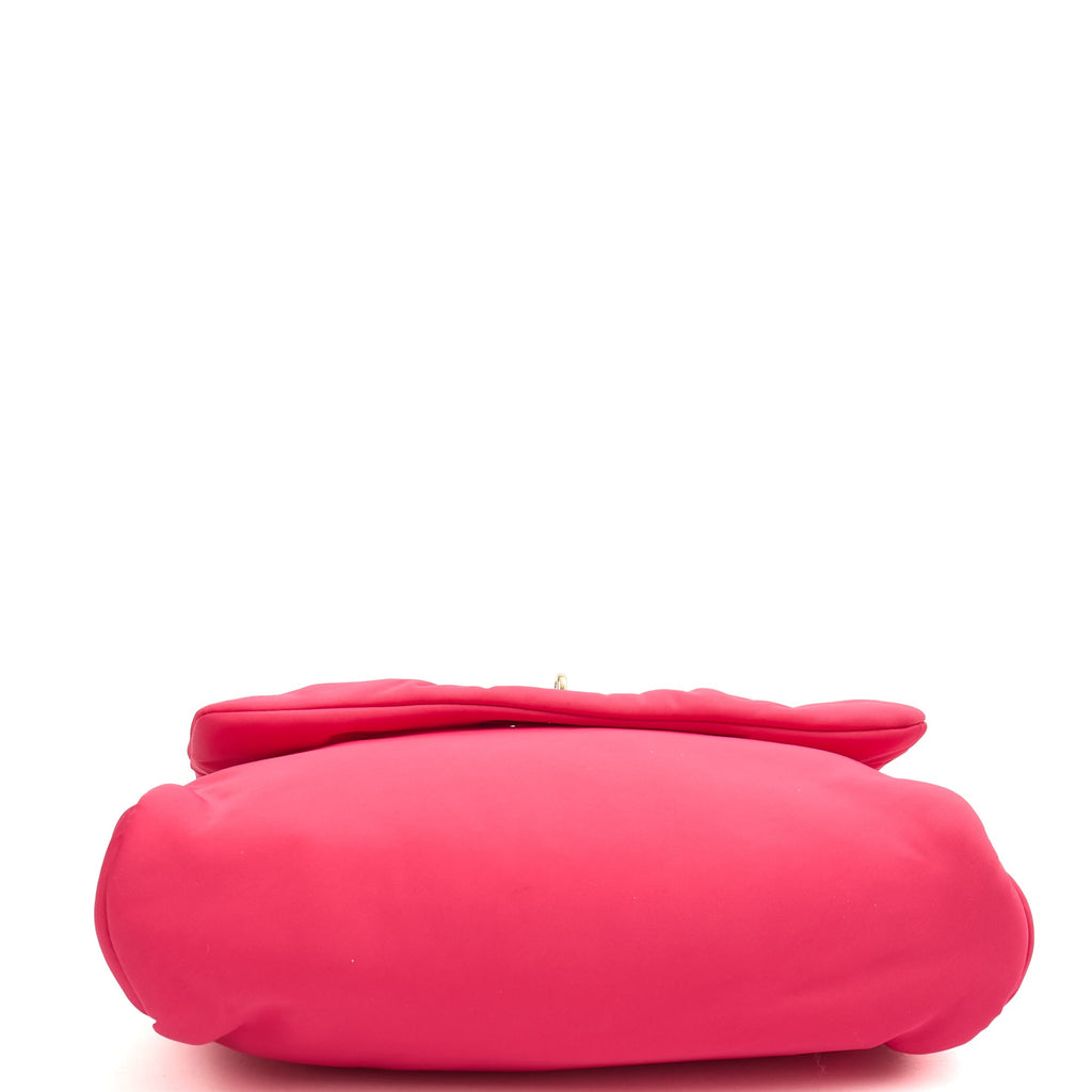Mulberry Shoulder Bag Lily - Medium in Pink, Fabric — Top View