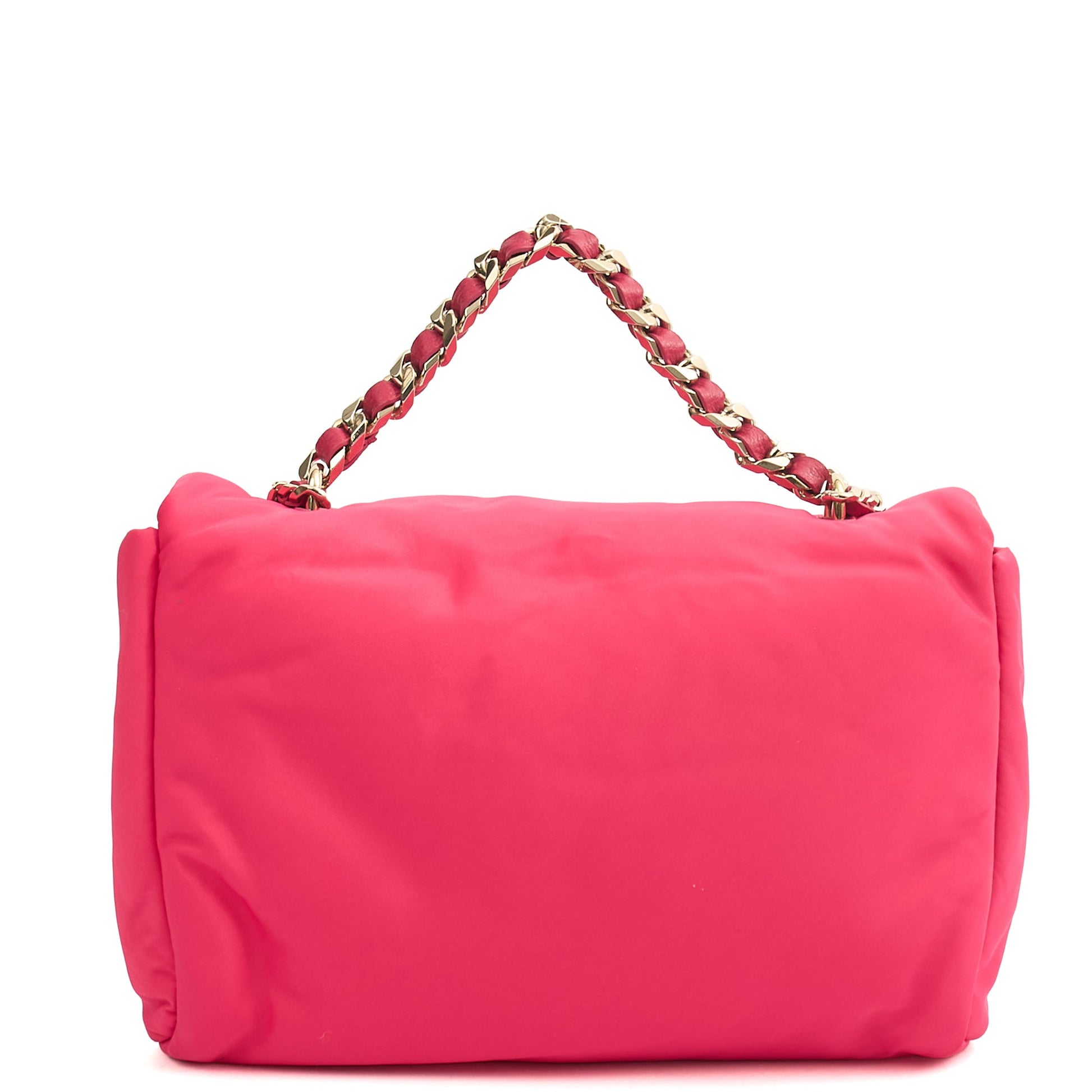 Mulberry Shoulder Bag Lily - Medium in Pink, Fabric — Back View