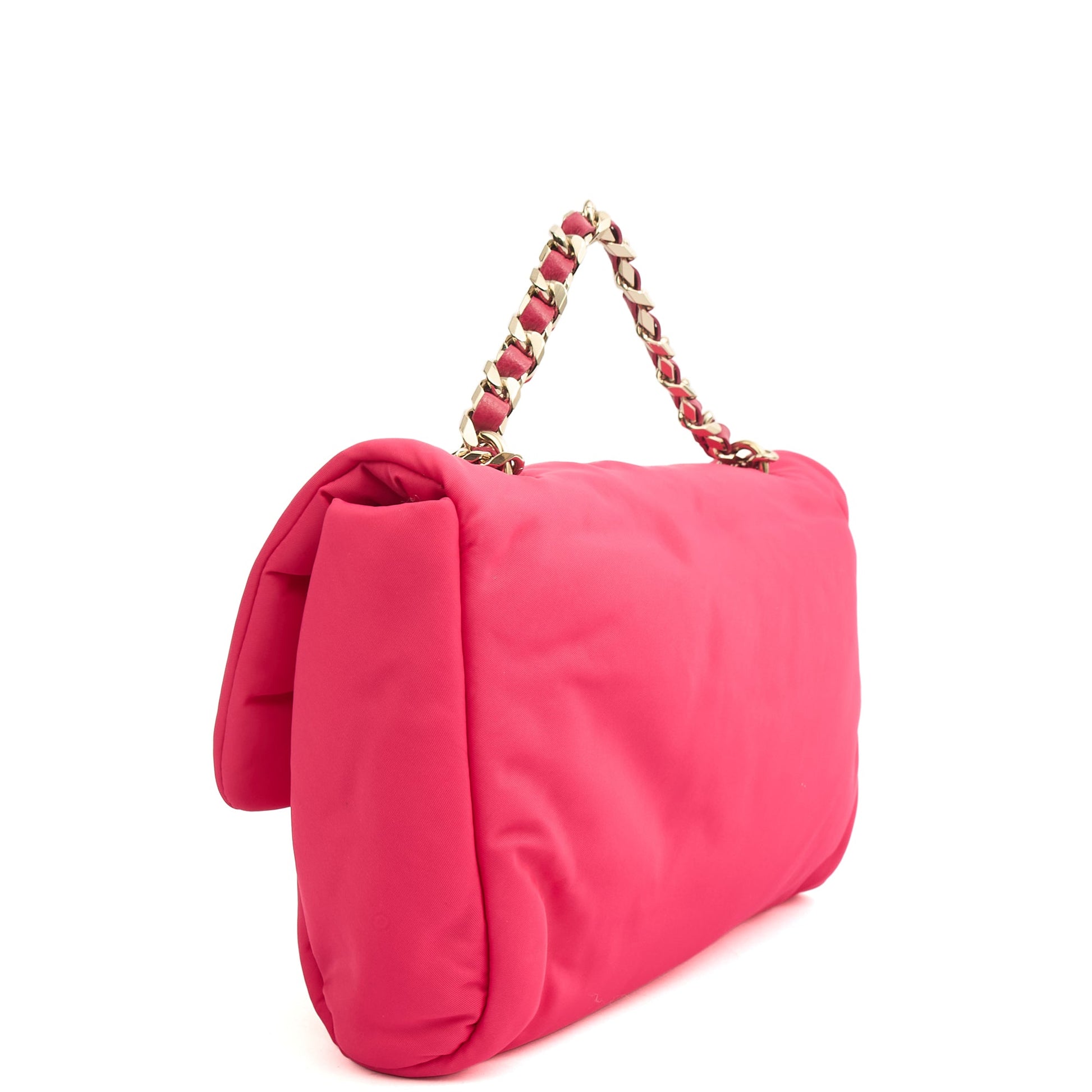 Mulberry Shoulder Bag Lily - Medium in Pink, Fabric — Side View