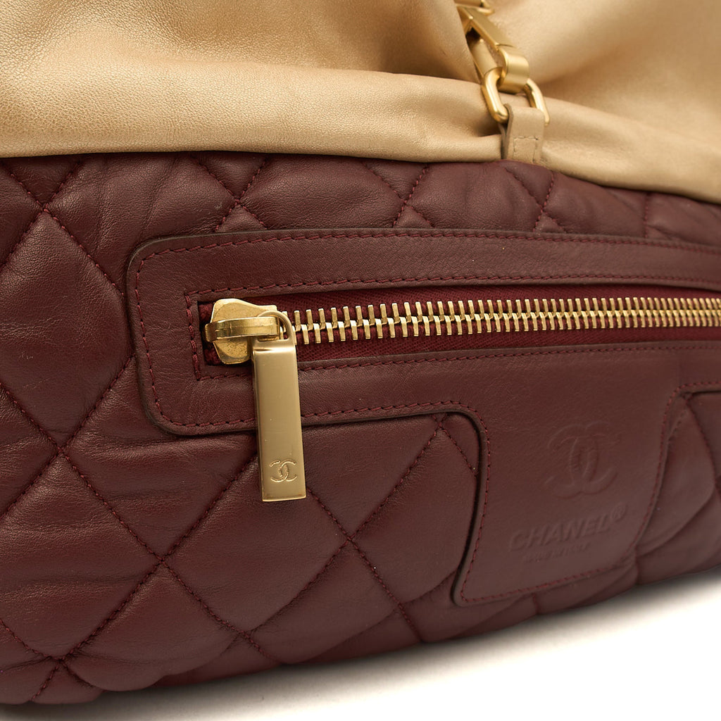 Chanel Top Handle Coco Cocoon in Metallic, Calfskin Leather — Alternate View 8